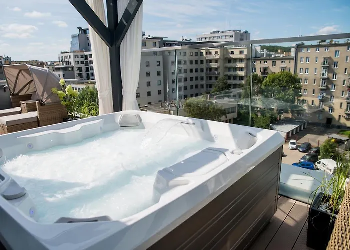 Διαμέρισμα Luksusowy Penthouse Z Jacuzzi I Widokiem Na Morze *